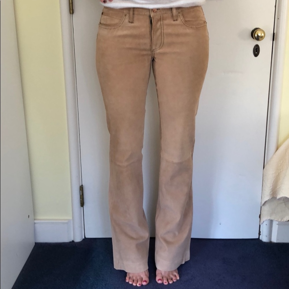 Suede Pants - image 1